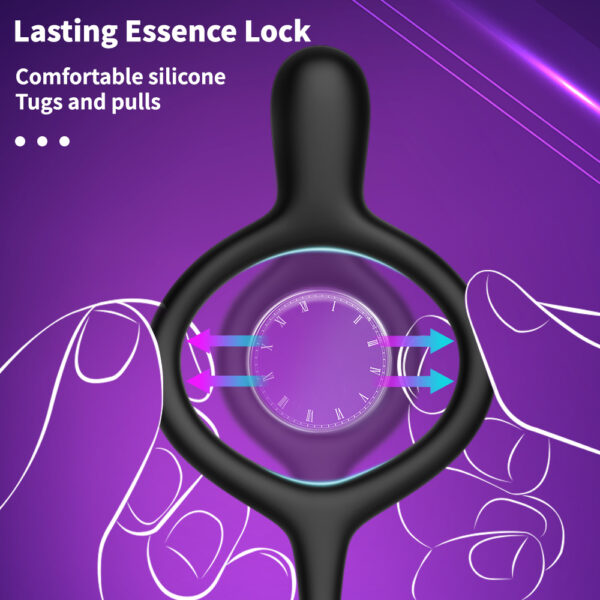 Anal Vibrator Prostate Massager,Vibrating Cock Ring - Image 4
