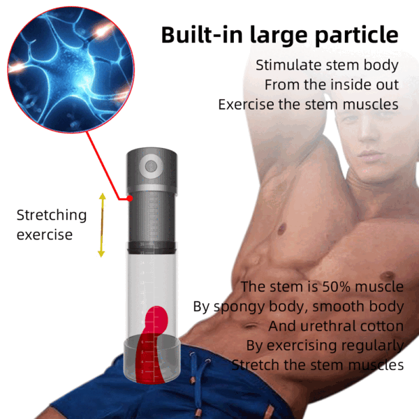 Male Masturbator Sex Toys for Men - JOYJOYCE Thrusting Squeezing Penis Trainer - Image 2