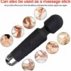 Multiple Use Full Body Powerful Vibrating Massager (Black) - Image 4