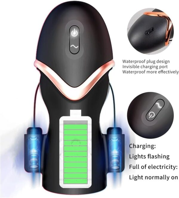 Male Masturbator for Electric,with 10 Vibration Modes-joyjoyce.com - Image 3
