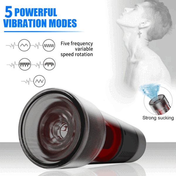 Male Masturbator Sex Toys for Men - JOYJOYCE Thrusting Squeezing Penis Trainer - Image 5