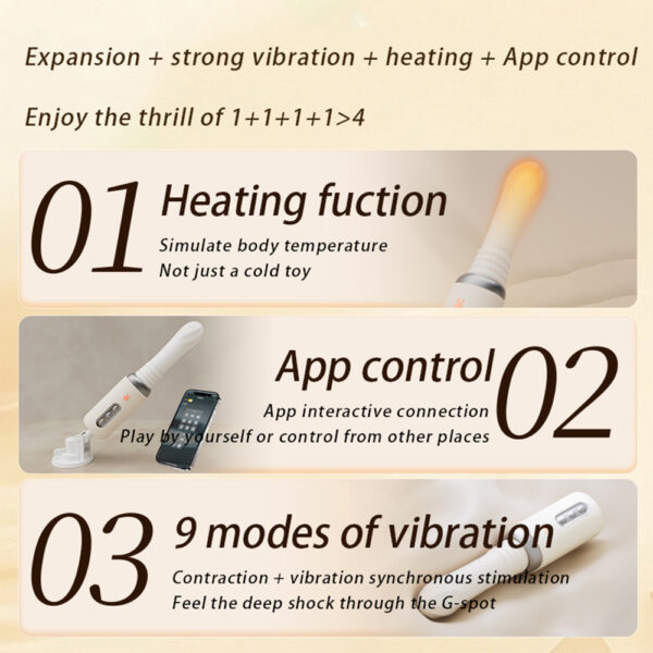 Adult Sex Toys Sex Machine,Realistic Thrusting Dildo for Women - Image 4