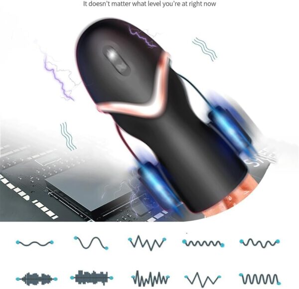 Male Masturbator for Electric,with 10 Vibration Modes-joyjoyce.com - Image 4