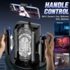 Automatic Male Masturbator,with 9 Thrusting Modes 3D Realistic Textured - Image 3
