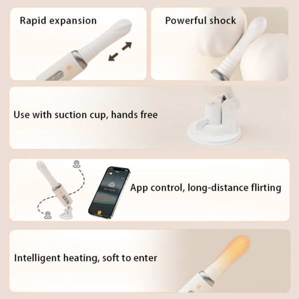Adult Sex Toys Sex Machine,Realistic Thrusting Dildo for Women - Image 6