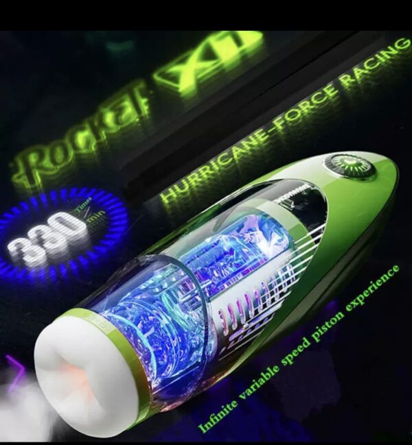Pocket Pussy | for Male Masturbatores,Heating Telescopic Vibration - Image 2