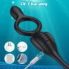 Anal Vibrator Prostate Massager,Vibrating Penis Ring Taint Stimulator - Image 6