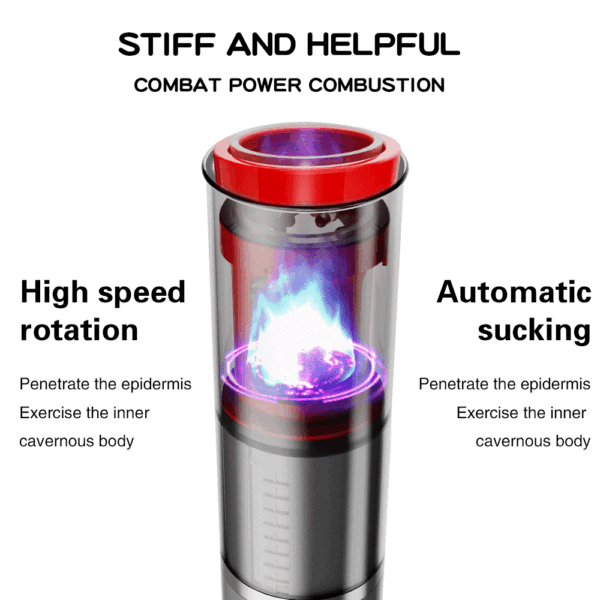 Male Masturbator Sex Toys for Men - JOYJOYCE Thrusting Squeezing Penis Trainer - Image 6