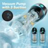 Automatic Male Masturbator - with 3 Vacuum Suction & 7 Vibration - Image 3