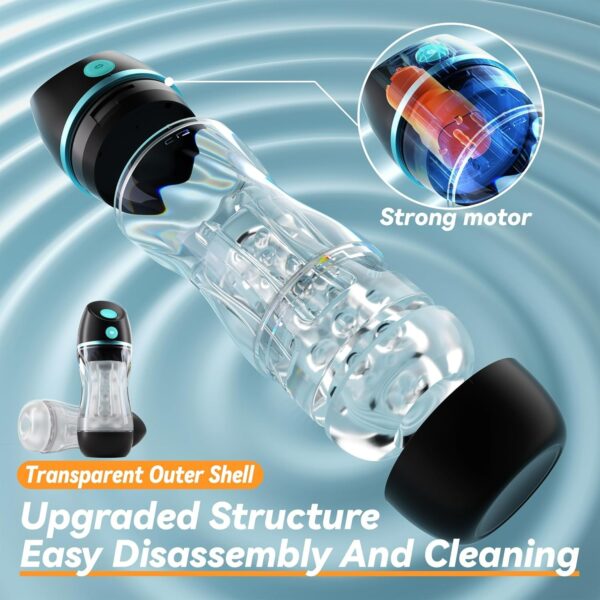 Automatic Male Masturbator - with 3 Vacuum Suction & 7 Vibration - Image 7