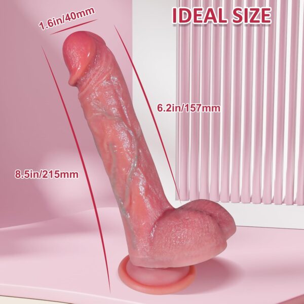 Anal Dildo 3 In 1 Multifunctional,with Vibrating|Thrusting|Heating - Image 6