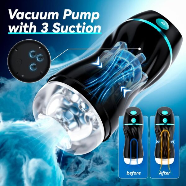 Male Masturbators Sucking - Upgraded 7 Vibration & Suction - Image 3