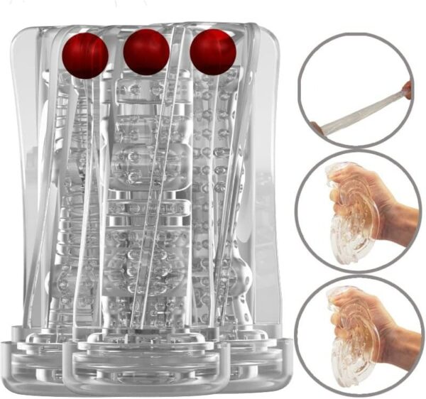 Male Masturbator,with 10 Vibration Functions and 3D Texture - Image 2