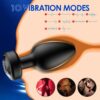 Anal But Plug | with Remote Control 10 Frequency Vibration - Image 2
