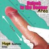 Foreskin Dildos Realistic Movable ,10 Inch Powerful Suction Cup - Image 5