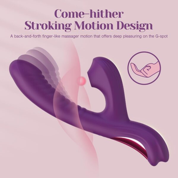 Rabbit Vibrator Sucking-with 3 Suction and 10 Vibration - Image 4