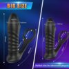 Anal Vibrator,with Thick Penis Ring,3*10 Vibrating&Telescopic - Image 5