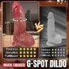 Dildo Thrusting Vibrator with 7 Fast Thrusting & 10 Vibration Modes - Image 4