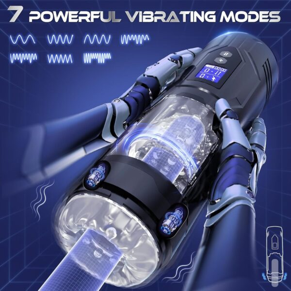 Male Masturbator | joyjoyce Thrusting & Rotating Waterproof - Image 4