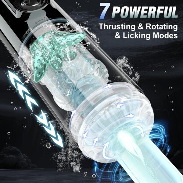 Male Masturbator,7 Sucking & Vibrating & Thrusting - Image 4