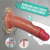 Real Dildo,1.9'' Diam,7.8'' Penis with Strong Suction Cup - Image 4