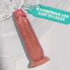 Real Dildo,1.9'' Diam,7.8'' Penis with Strong Suction Cup - Image 5