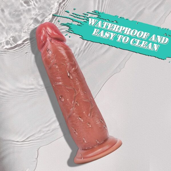 Real Dildo,1.9'' Diam,7.8'' Penis with Strong Suction Cup - Image 5