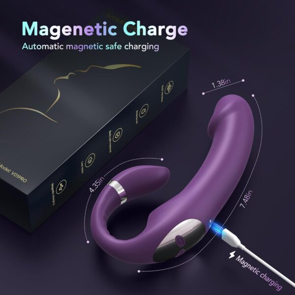 Rabbit Vibrator,G-Spot Dildo -with 10 Vibration 10 Thrust - Image 6