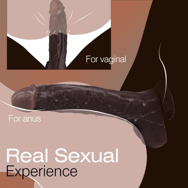 Dildos | Sex Toy Realistic Big Black | 11 Inch - Image 7