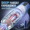 Male Masturbator- Penis Pump Enlargers with 7 Thrusting Sucking - Image 2