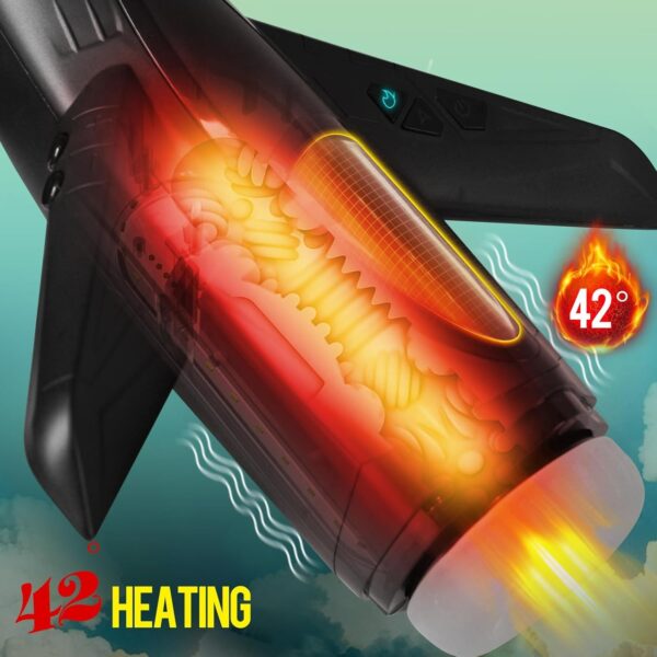 Male Masturbator,with 10 Thrusting,Suction,Vibrating Modes - Image 4