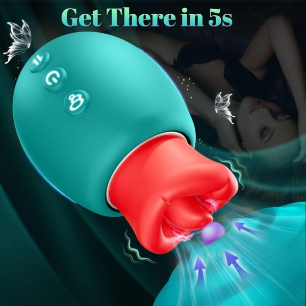 |Rose Vibrator| for Couples Sex Toys - 4IN1 Suction Vibrators - Image 4