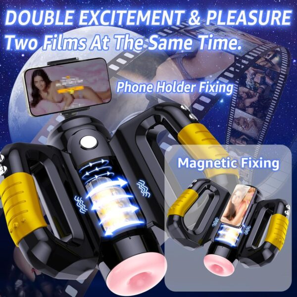 Automatic Male Masturbator 10 Speeds Thrusting & Rotating Modes - Image 4