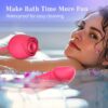 Rose Sex Toy with Thrusting G Spot Vibrators & 10 Sucking Modes - Image 2