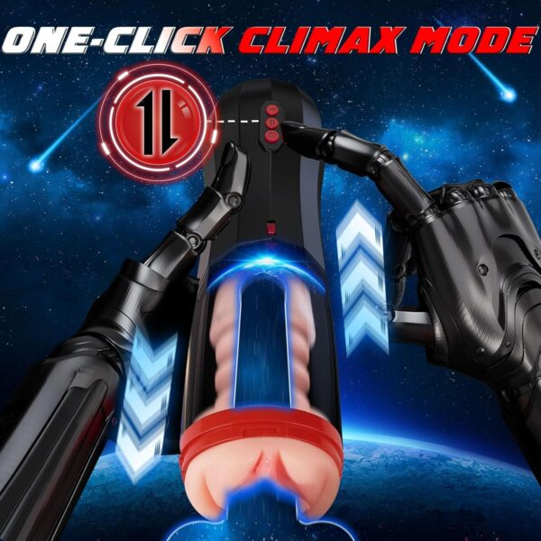 Male Masturbator with Real Vagina,with 5 Thrusting&10Vibration - Image 5