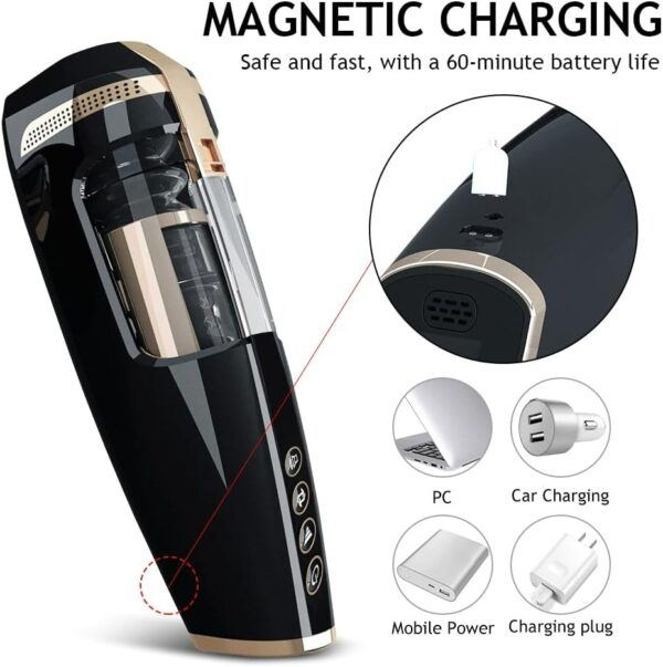 Automatic Telescopic Sucking Vagina Massage Male Masturbator - Image 6