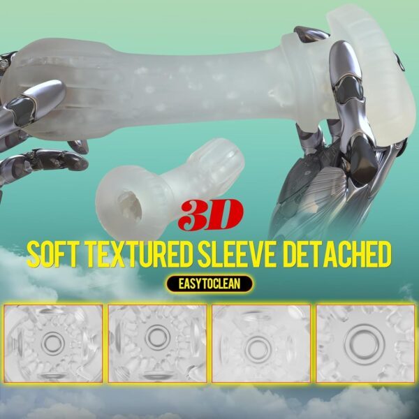 Male Masturbator,with 10 Thrusting,Suction,Vibrating Modes - Image 5