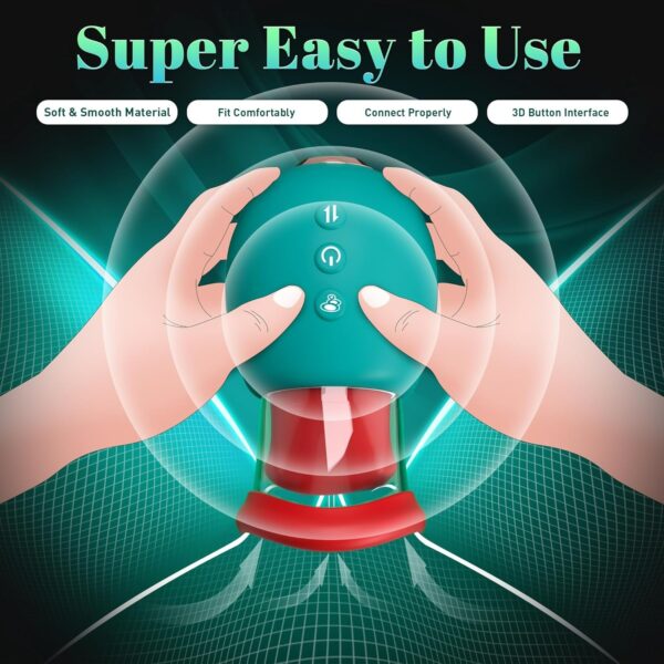 |Rose Vibrator| for Couples Sex Toys - 4IN1 Suction Vibrators - Image 6