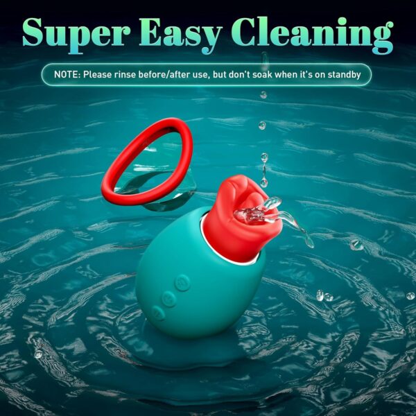 |Rose Vibrator| for Couples Sex Toys - 4IN1 Suction Vibrators - Image 7