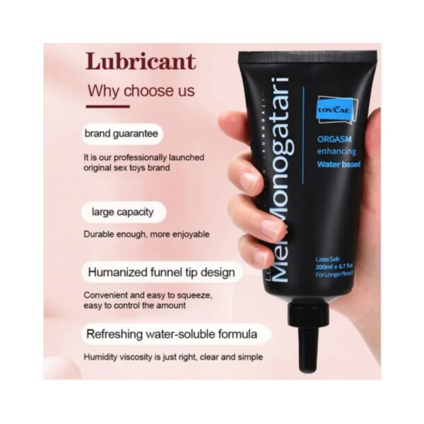 Water based lubricant- LOVCAE-Ultimate Orgasm Enhancer - Image 3